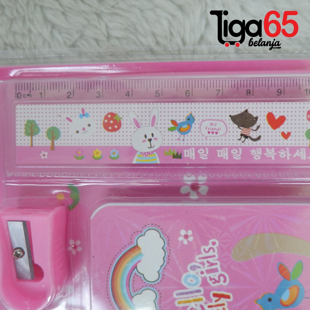 365 STATIONERY SET #40123 Buku &amp; Alat Tulis Anak / Karakter Fancy Gambar Lucu