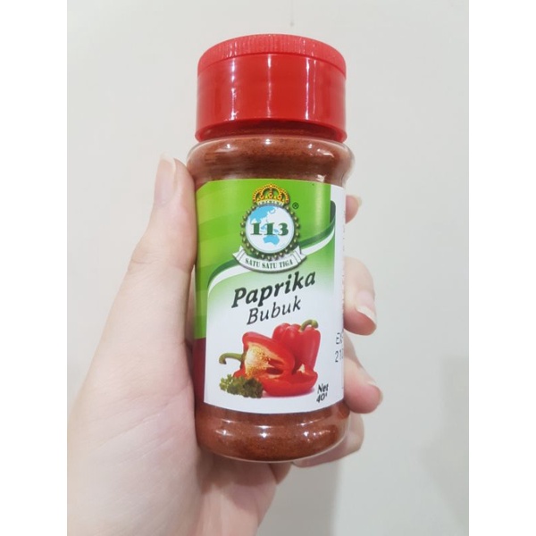 

Paprika Bubuk Botol cap 113 40 gr