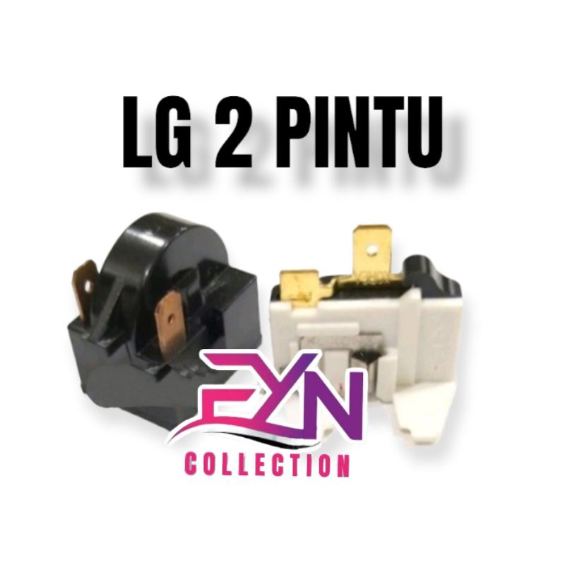 overload kulkas 2 pintu LG + PTC relay kulkas / overload kulkas LG 2 pintu