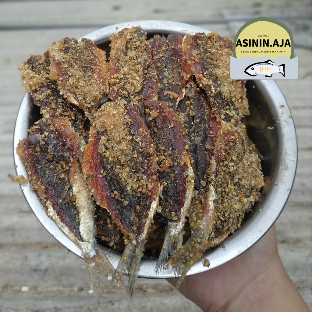 

LAKU IKAN ASIN DENDENG IKAN ASIN KERE MANIS gr[BAYAR DITEMPAT]