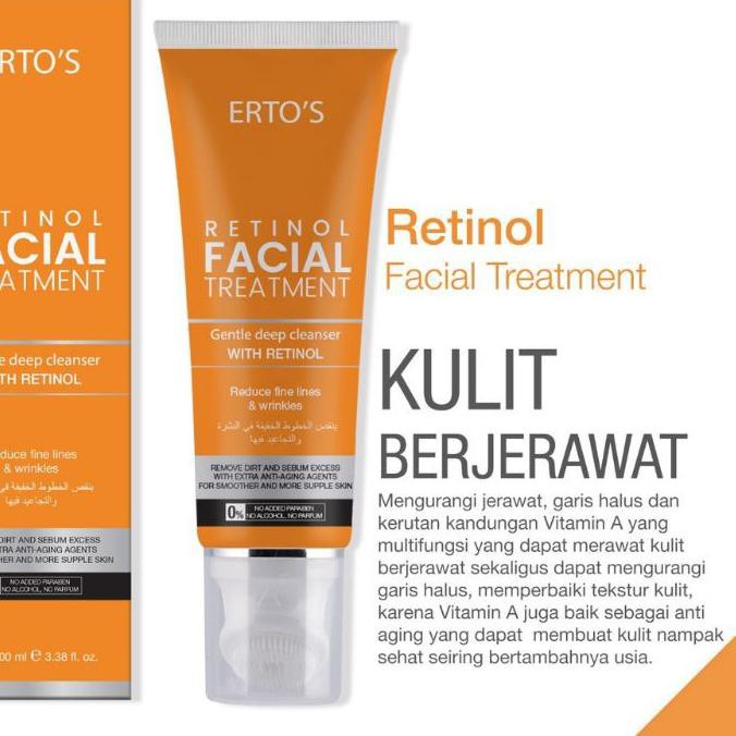 [ORI] Facial Treatment Retinol 100ml BPOM -  Multifungsi AMPUH Merawat Kulit Berjerawat dalam 7 Hari