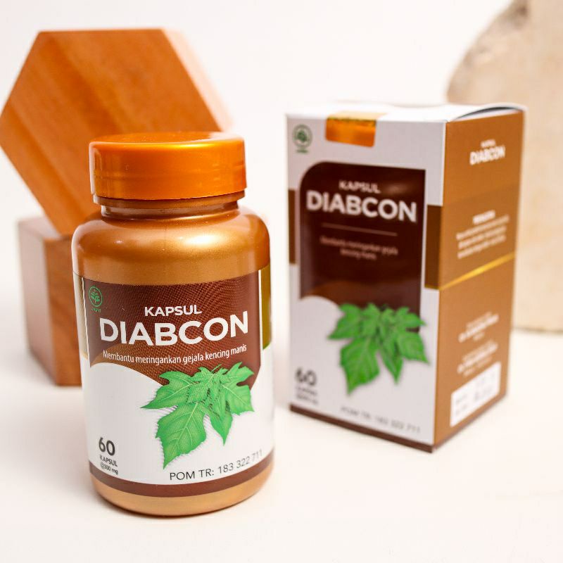 

Kapsul DIABCON Obat Diabetes Ampuh MengatasiKencing Manis (isi 60) Asli Original BPOM