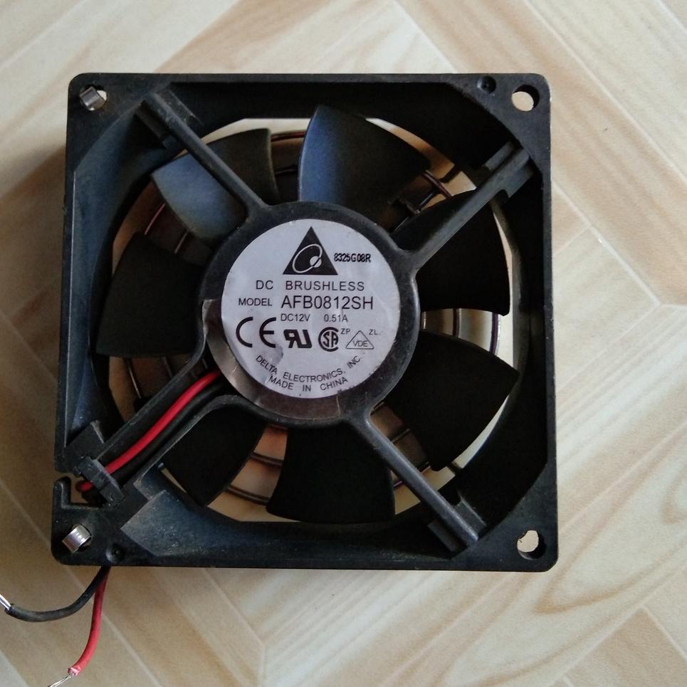 Terbaik.. KIPAS HIGH SPEED 8x8 cm dc 12v / FAN HIGH SPEED 8x8 CM dc 12v