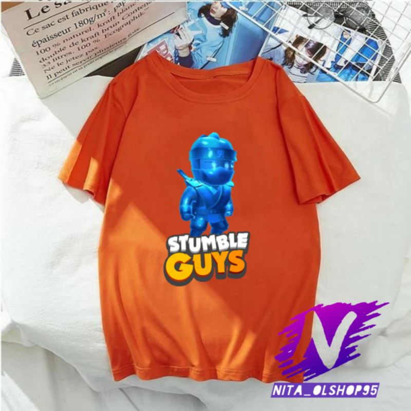 kaos stumble guys baju kaos anak stumble guys epic