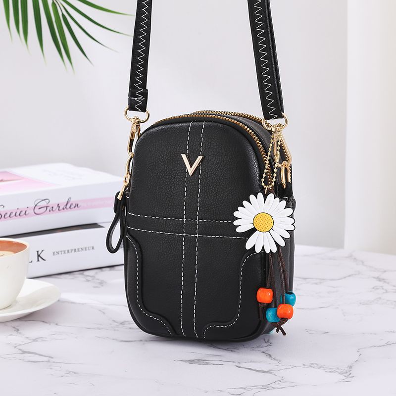JK 742 U4182 1KG MUAT 5PCS TAS SELEMPANG MINI FASHION IMPORT SLINGPHONE DOMPET HP SLING BAG DAISY