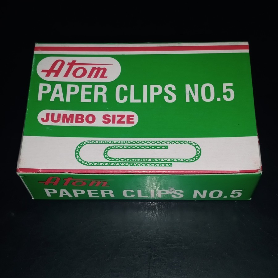 

ATOM Paperclip Jumbo Clip No 5 Small Box