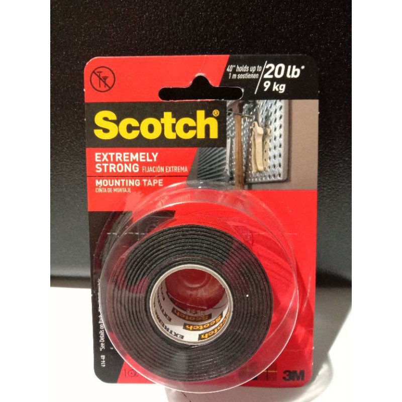 

3m Scotch Double Tape Extreme Strong 5x121 Cm 9 kg ( 20 lb )