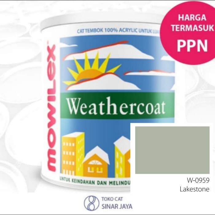 Mowilex Weathercoat W0959 Lakestone 2,5L / Mowilex Weathercoat