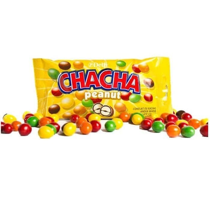 CHACHA PEANUT Milk Chocolate 40 g - (HARGA 1 BOX ISI 15 PCS)