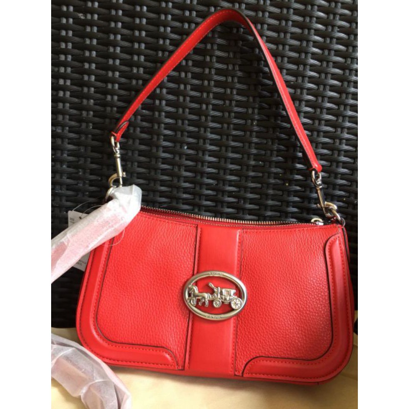 georgia shoulder bag true red