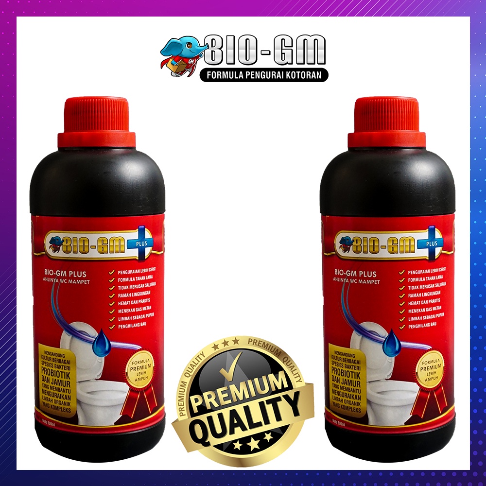 BIO GM Plus Solusi Atasi WC Mampet/ Septic Tank Penuh