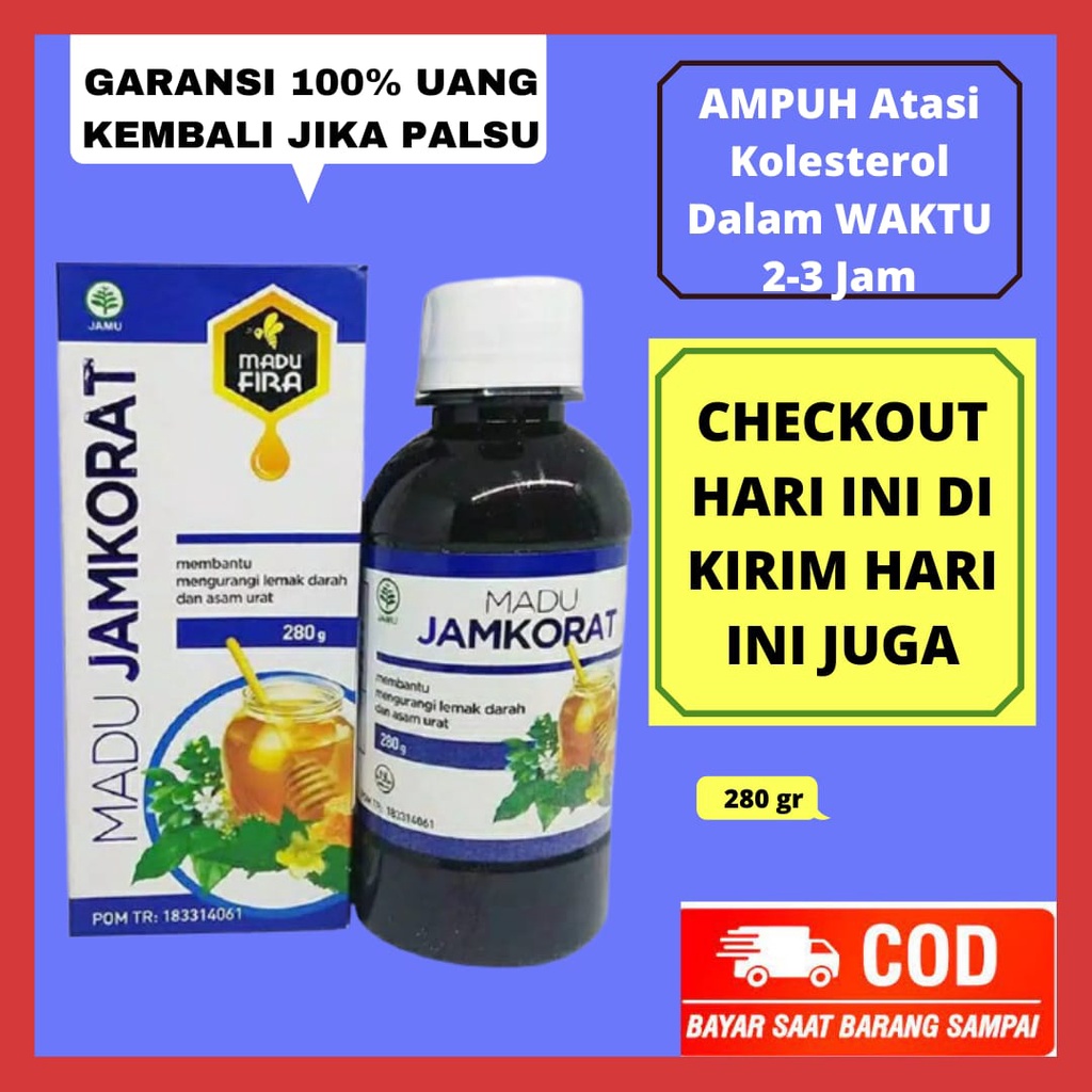 MADU JAMKORAT ORIGINAL - MADU ASLI MURNI - MADU ORIGINAL 100% ALAMI - OBAT ASAM URAT DAN KOLESTEROL 