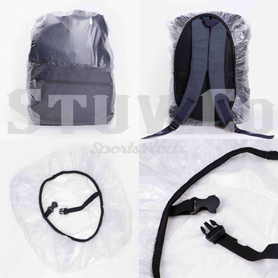 COVER BAG RAIN COVER RAINCOVER WATERPROOF BAG 30 LITER JAS HUJAN TAS SEKOLAH KERJA DLL-1