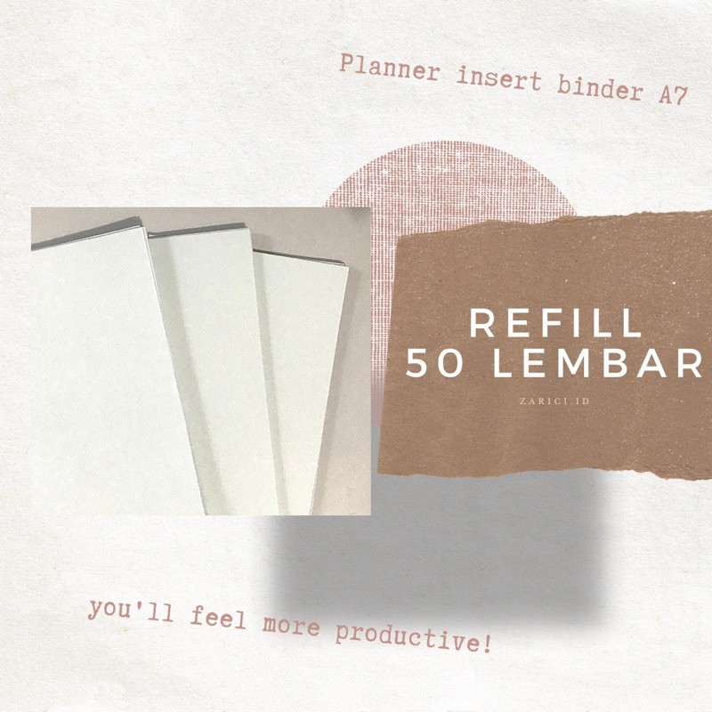

REFILL BINDER A7 POLOS