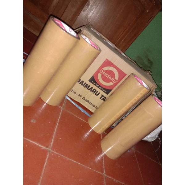 

lakban coklat daimaru per 1 pcs