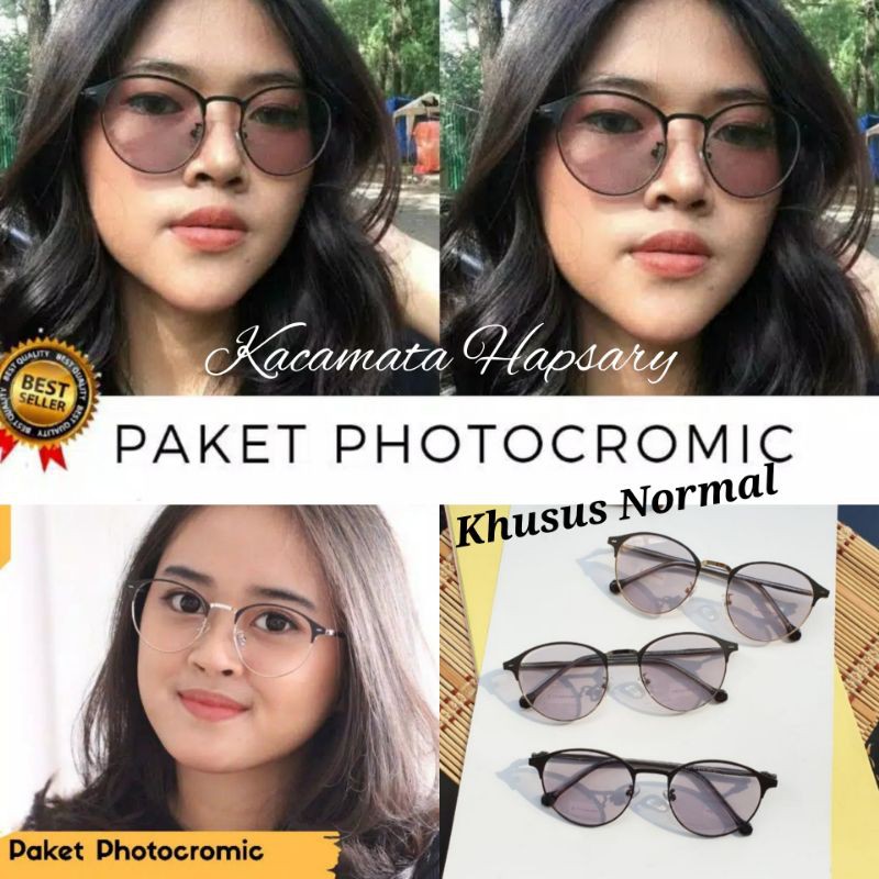 [ KODE 1921 ] Kacamata Photocromic | Kacamata PHOTOCROMIC NORMAL