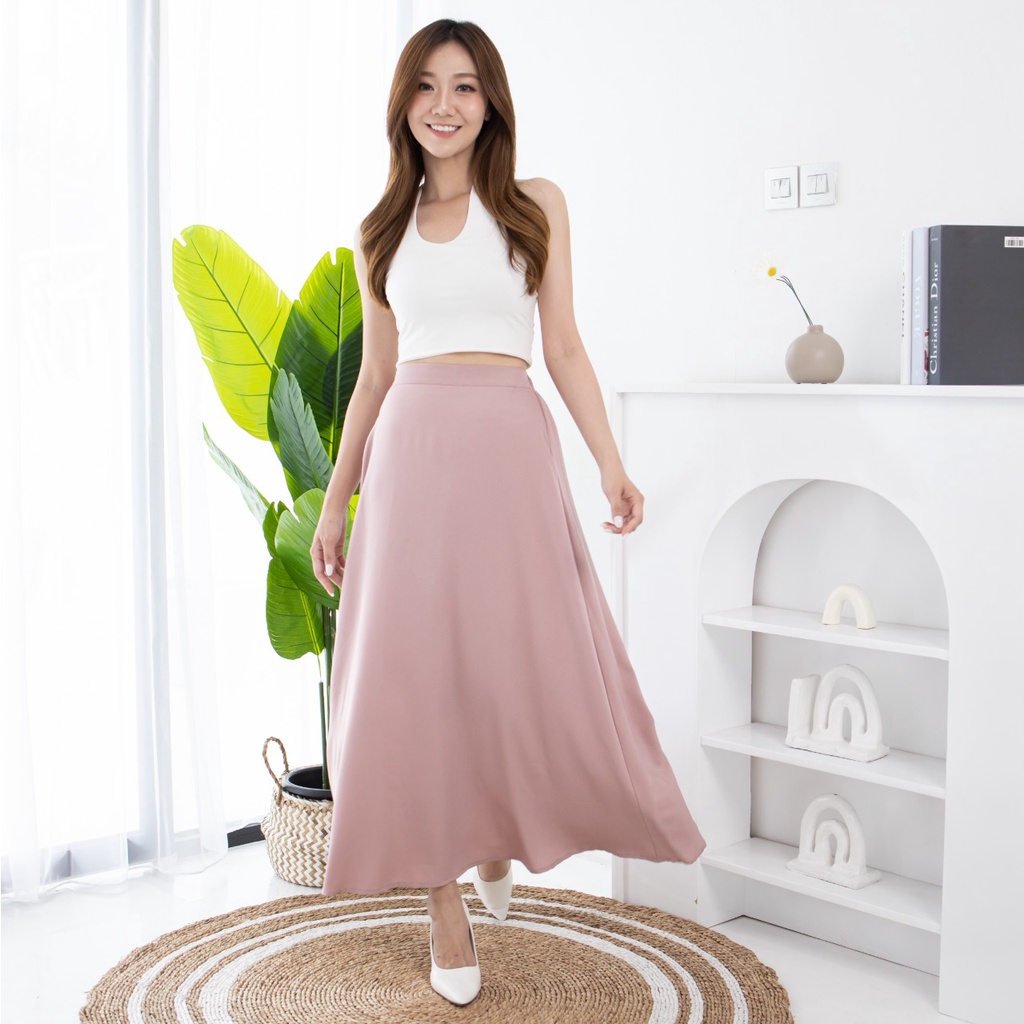 V1048 Lucia Skirt -  10 COLOR &amp; 3 SIZE