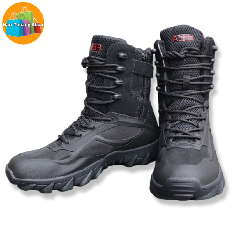 Sepatu boots A533/sepatu boots tactical/sepatu lapangan/sepatu outdoor