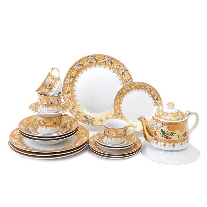 '+'+'+'+] Vicenza Perangkat Makan Piring Gelas - Dinner Set D22