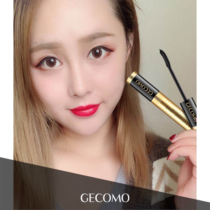 Cosmetics Black Mascara Lengthens Eyelashes Extra Volume Waterproof Natural Lashes Female Professional Makeup Full Size