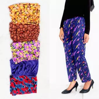 LEGGING MOTIF JUMBO PANJANG - CELAMIS MOTIF BUNGA - celana panjang motif bunga hyget