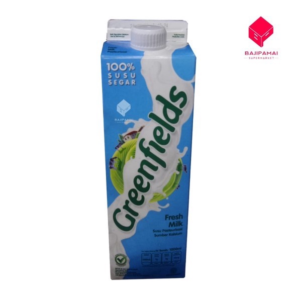 

GREEN FIELDS FRESH MILK 1LT