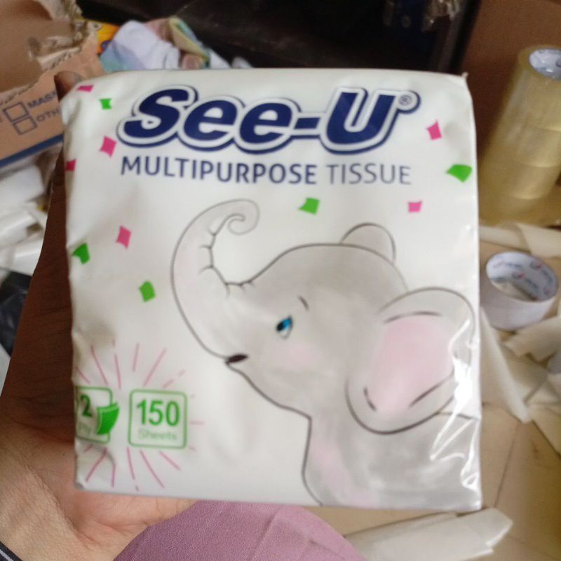 NICE Facial Tissue 180 Sheets 2 Ply ORIGINAL / Tisu Wajah Tisu Nice SERAT TEBAL-tisu see u 150 sheet