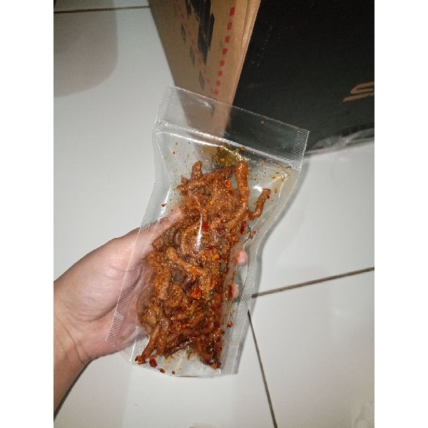 

Keripik usus pedes berat 70gr