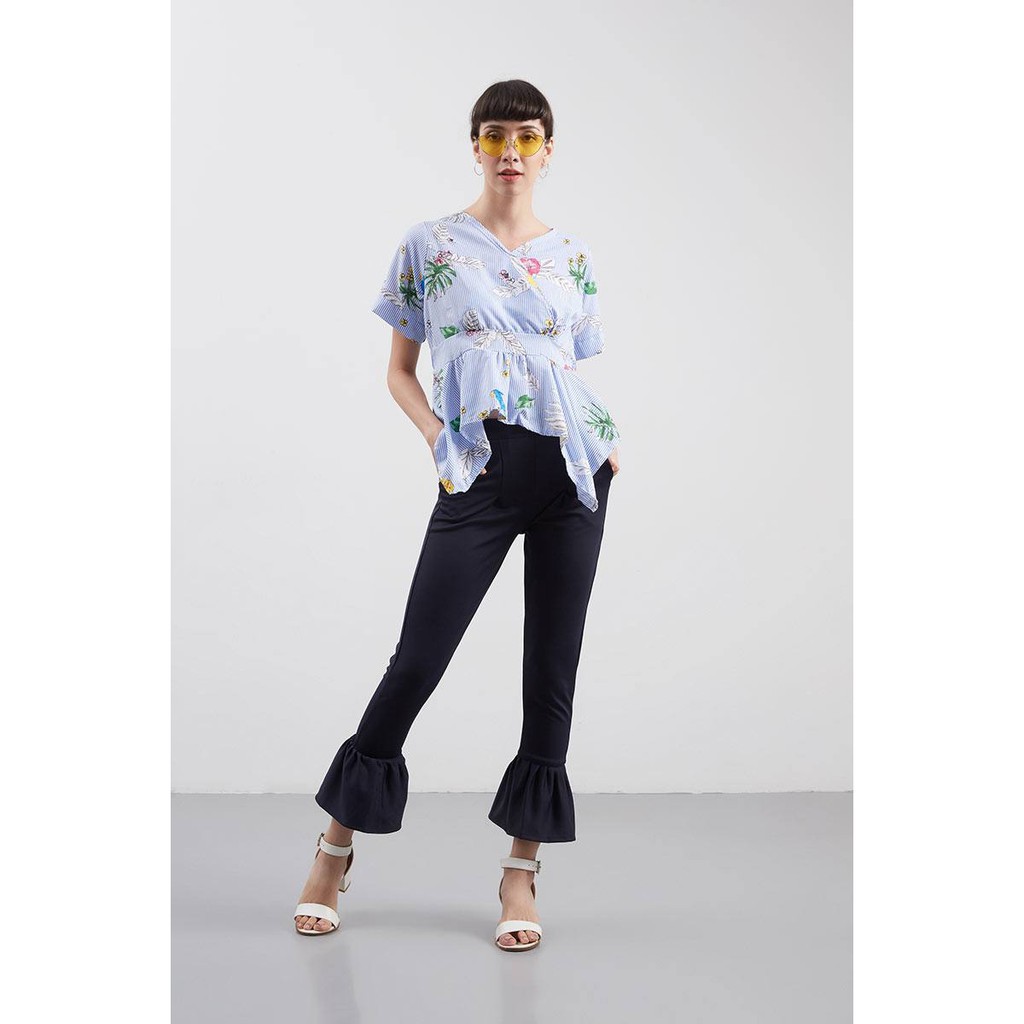 Ruffle Scuba Pants / Mermaid Pants
