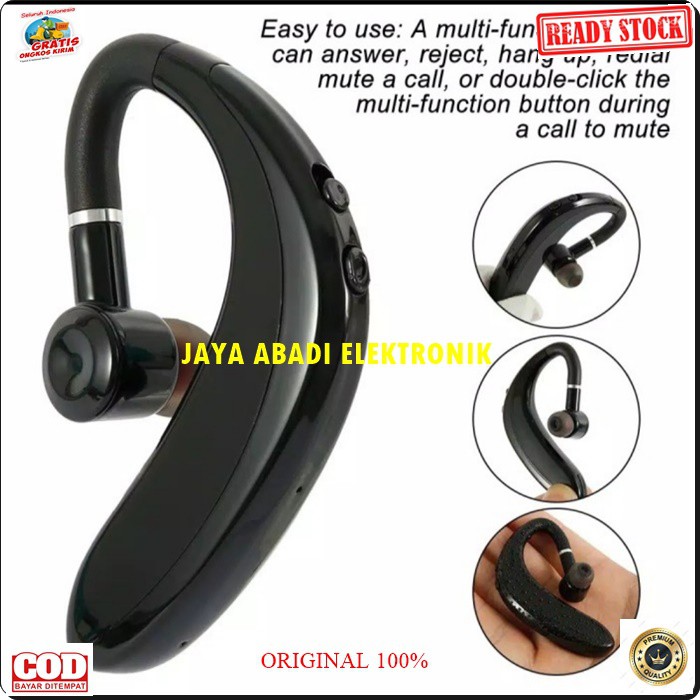 J363 HEADSET BLUETOOTH HEADPHONE BLUETOOT SINGLE HANDSFREE EARPHONE WIRELESS BLUETOT BISNIS SUPERBASS MP3 MUSIC AUDIO MUSIK SOUND NELPON CALL CAS CHARGE WIRELES BUSINESS HEADSET BLUETOOTH BISNIS  SISTEM CHARGE BLUETOOTH  BISA SEGALA JENIS GADGET