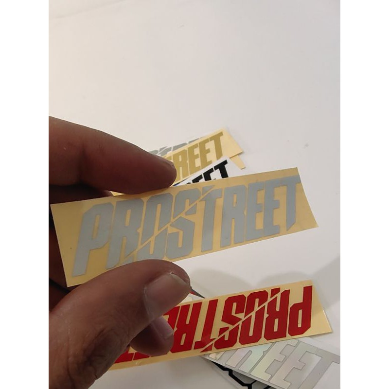 STICKER PROSTREET CUTING KECIL/MINI 7,5 CM