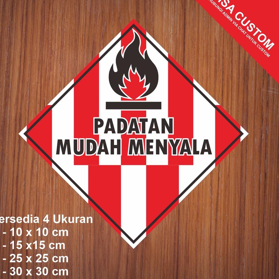 

GRATIS ONGKIR Sticker Label Tanda Simbol Limbah B3 Stiker Bahan Berbahaya dan Beracun STIKER HAZMAT დ 852