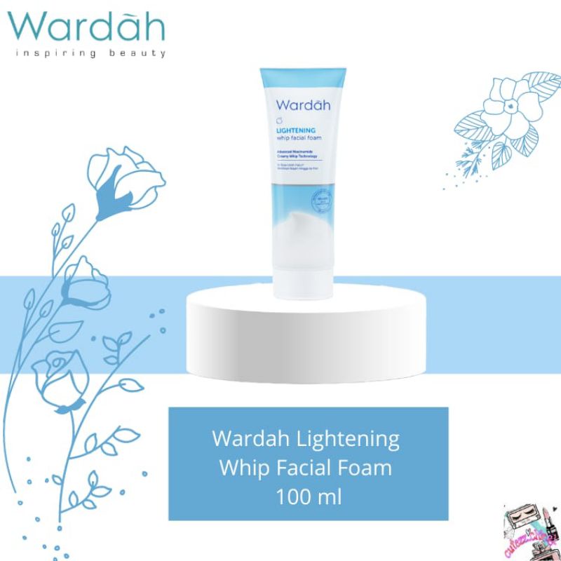 ☃Cutezz_Ching1☃Wardah Lightening Whip Facial Foam 100ml