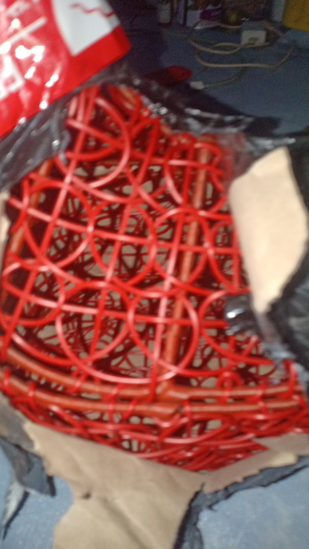 Keranjang Tempat Telur Bentuk Ayam Rotan Sintetis