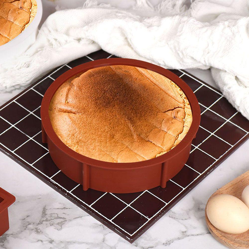 Solighter Cake Pan Tray Bakeware Pastry Dish Alat Panggang Hati Persegi Bulat