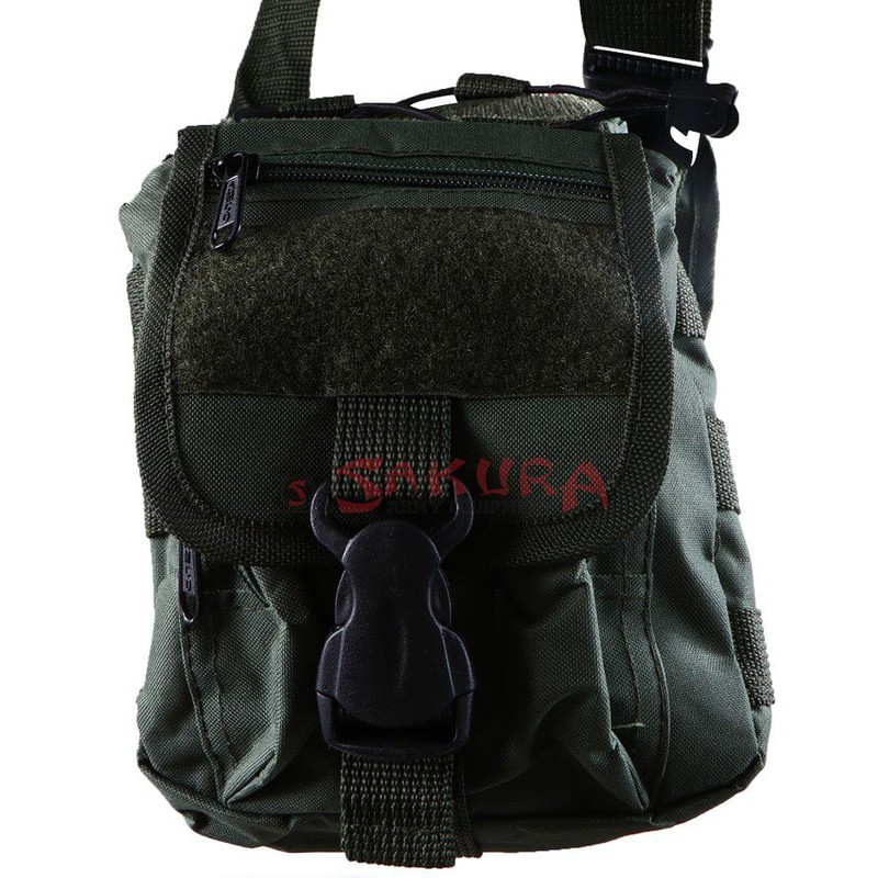 Tas Slempang Pria Tactical 803 Kecil Hijau Polos