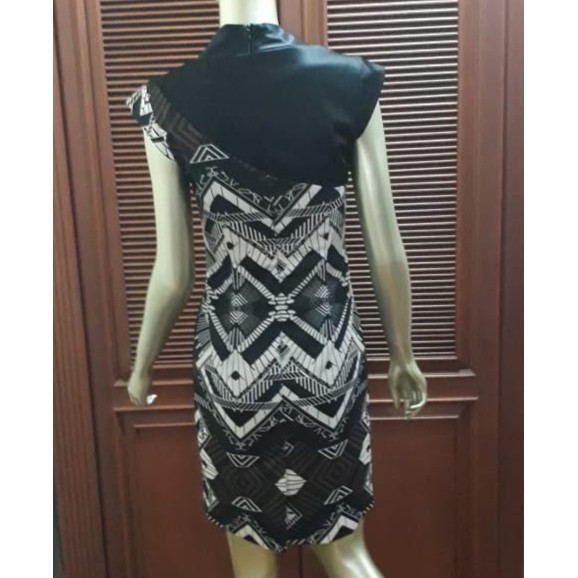 Dress Mini Karen Millen Black and White