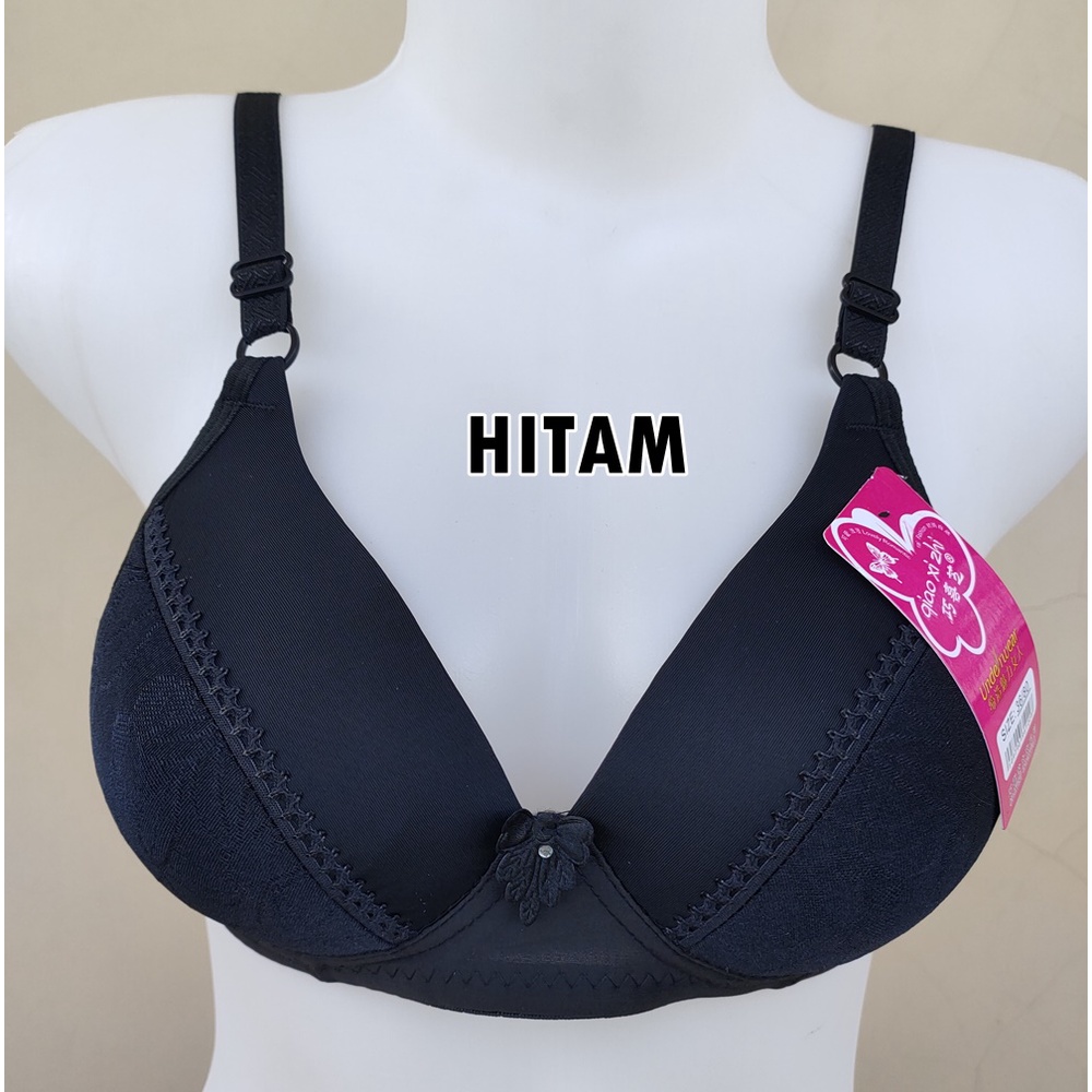 Bra ABG POLOS 1009 uk 34-38 / RENDA / BH Remaja / BH Busa Tipis / BH Tanpa Kawat