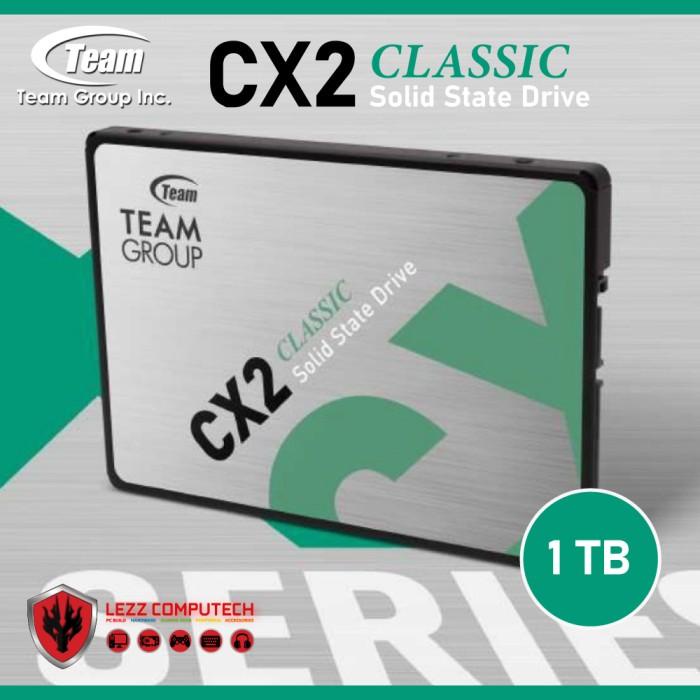 Ssd | Team Ssd Cx2 1Tb - 2.5" Sata 3 - T253X6001T0C101