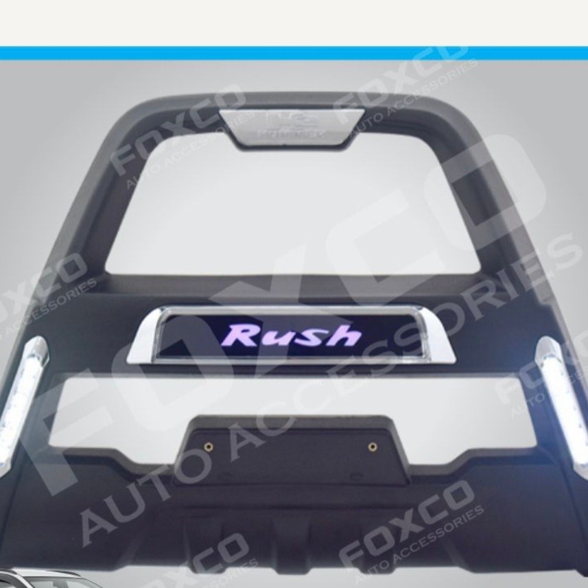 Tanduk Bumper Depan Rush /Terios Lama Led