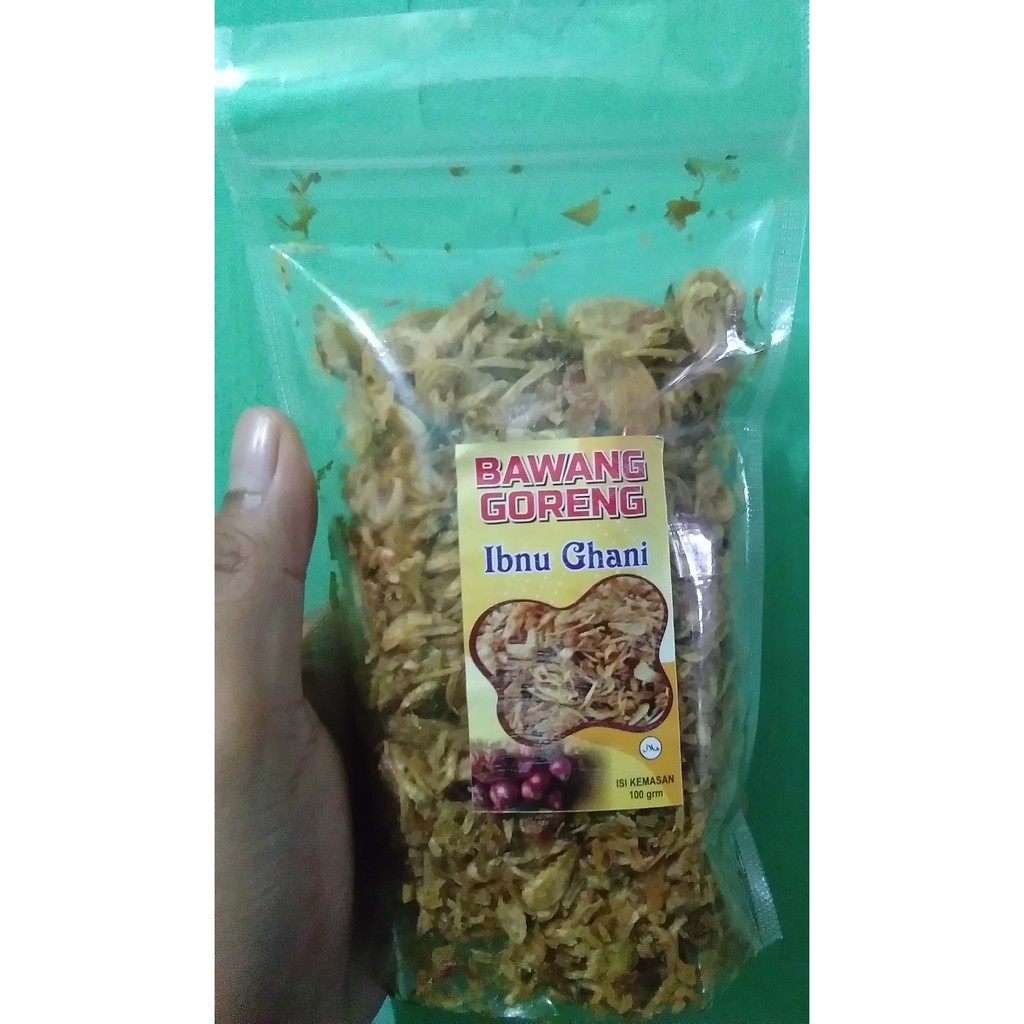 

BAWANG GORENG KUALITAS SUPER, RENYAH, (Gurih, Lezat Tanpa Pengawet)