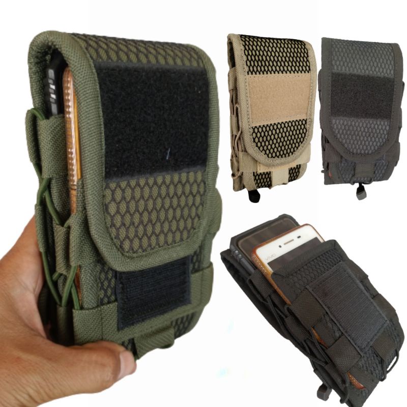 sarung hp tactical army double - dompet hp kopel