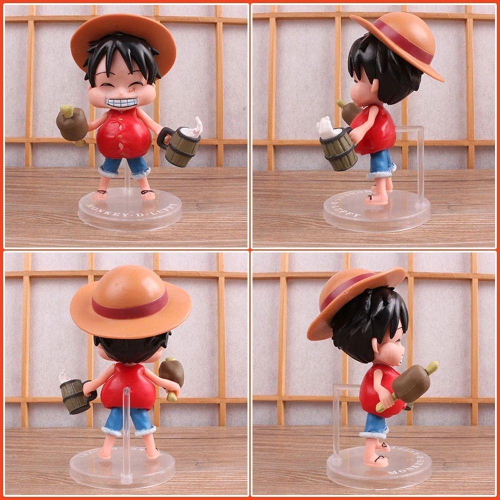 Lanfy Luffy Figure Hadiah Natal Model Mainan Anime Action Figure Luffy Wife Ace Figure