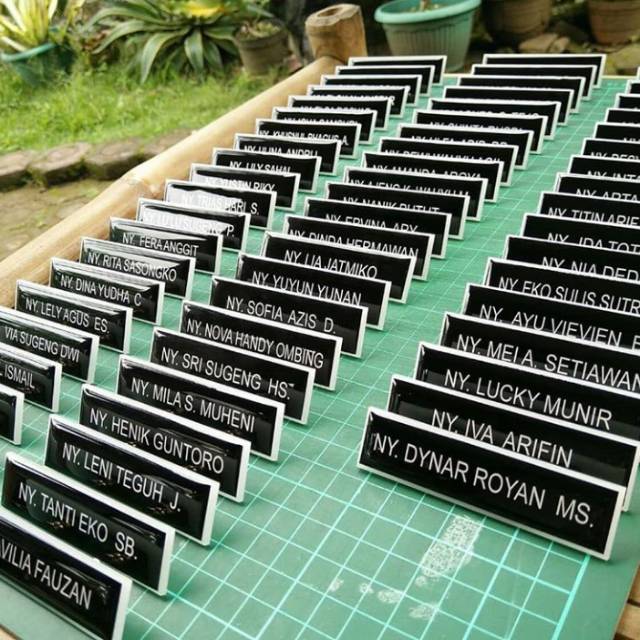 Name Tag Pdh Polri & Bhayangkari/Papan Nama Dada