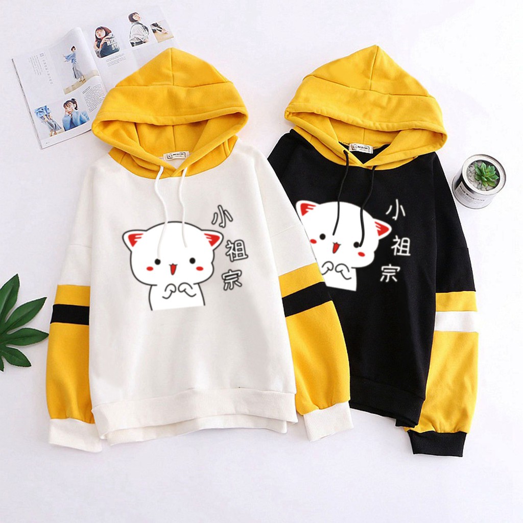 BESS - Hoodie  Murah Wanita / Hoodie Combi Luna - MOGLI