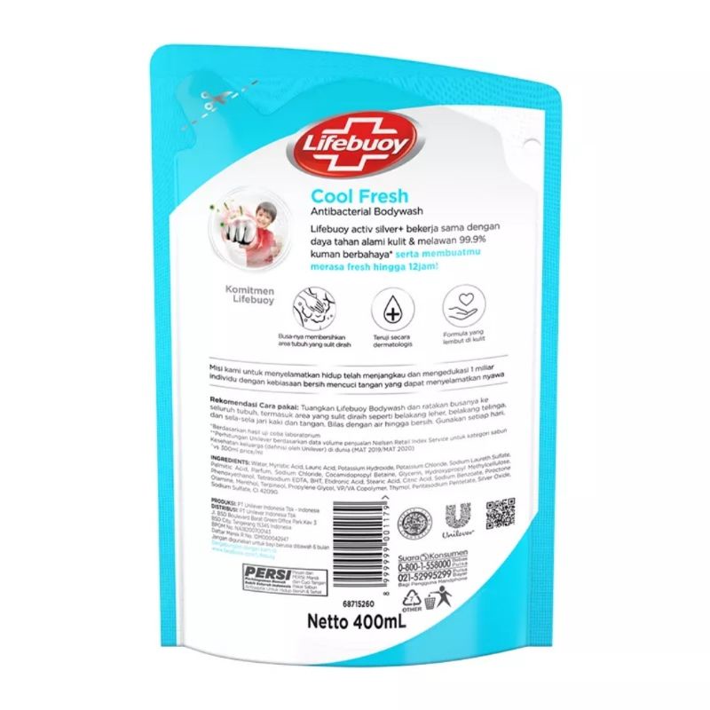 LIFEBUOY Sabun Mandi Cair 400ml