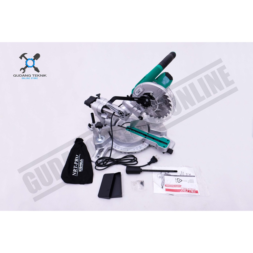 Mesin Potong Aluminium NRT PRO MS 7190 Sliding 7inch / Miter Saw NRT MS7190 7 Inch