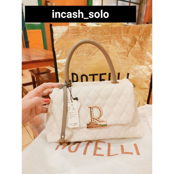 preloved rotelli art 705 (white)like new tag 1,2