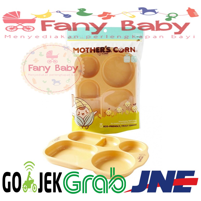 Mother's Corn Round Meal Plate / Tempat Makan Bayi