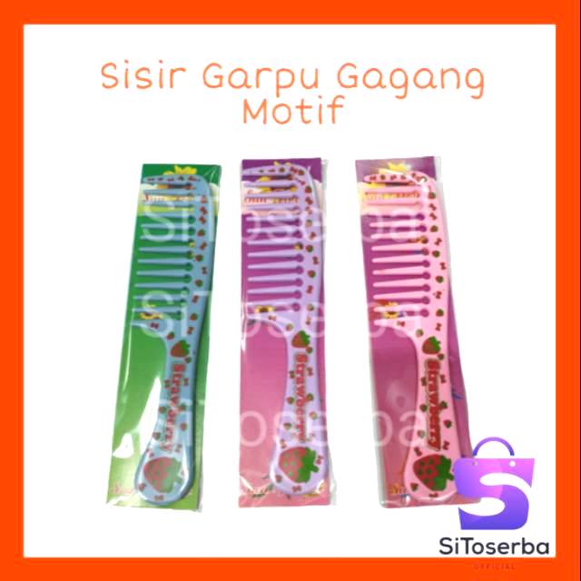 SISIR FANCY GAGANG - SISIR GARPU MOTIF LUCU - SISIR RAMBUT SABLON - SISIR PAKET- SOUVENIR PERNIKAHAN